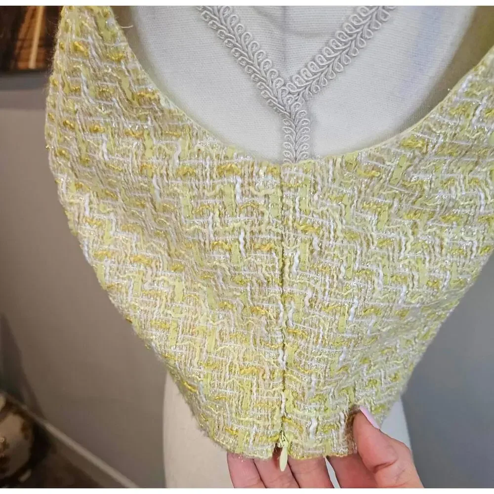 Nwt Revolve's House of Harlow Margarita Lime Cropped Top & Skirt 304 - Picture 7 of 12